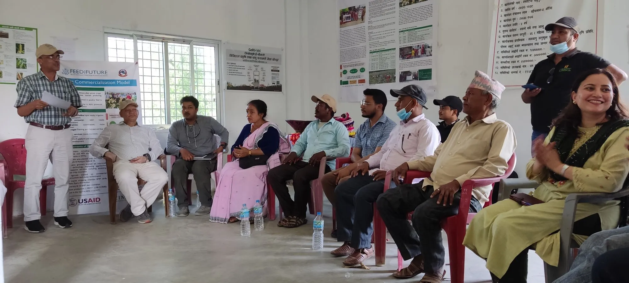 Stakeholder gathering at Bardiya for USAID: Feed the Future initiative